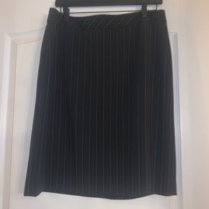 Caslon Pinstripe Pencil Skirt 12P